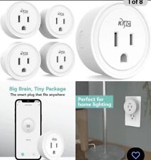 KMC Smart Plug Mini 4-Pack, Wi-Fi Outlets for Home, 4 PACK, 4 PACK - Galax - US