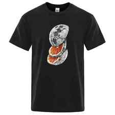 Sliced Planet Fruit Brand T-Shirts Men Women Fashion Clothing Summer Cotton Tshi