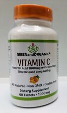 GREENandORGANIC Vitamin C 1000mg High Absorption Pills HALAL Tablet Supplements - Toronto - Canada