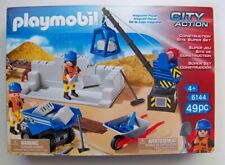 Playmobil Construction Site Super Set NEW crane tools wheelbarrow 6144 City