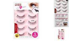 Kiss Products No. 03 Ever EZ Lashes, 10 Count (Packaging may vary) Black