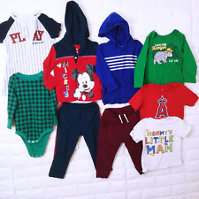 Bulk Lot(9) Boys 18mos Hoodies Tops Bottoms 1-pc Disney Jumping Bean Garanimals