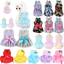 Various Pet Dog Cat Puppy Tutu Floral Lace Dress Skirt Princess Apparel Clothes - Toronto - Canada