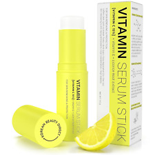 K-Beauty Skin Care Vitamin C Serum Stick Balm for Dark Spots & Anti Aging - 9g