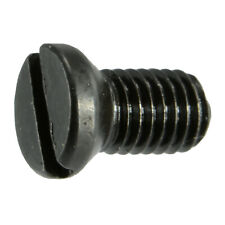 #6-48 x 3/16 Black Oxide Slotted Weaver Oval Head Gun Screws (10 pcs.) - Portage - US"