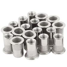 20Pcs 3/8''-16 Stainless Steel Rivet Nuts Nutsert Threaded Rivet Insert Rivnuts - US