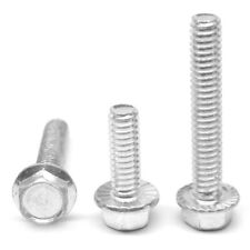 1/4-20 X 1 Grade 5 Hex Head Serrated Flange Bolt Zinc Plated Coarse Thread - Charleston - US