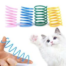 Pet Supplies Bouncy Plastic Pet Playing Kitten Toys Cat Spring Toy Training - US