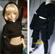 1/6 1/4 1/3 Uncle BJD Outfit Clothes Crop/Normal Hoodies Sweater Fake Two Pieces