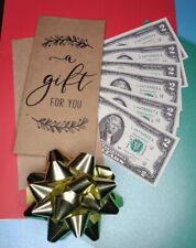 GREAT GIFT IDEA 6 - Brand New 2 Dollar Bills Crisp Uncirculated Free Shipping