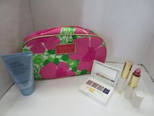 LILLY PULITZER ESTEE LAUDER 5 PCS SAMPLE TRV. SKINCARE/MAKEUP GIFT SET