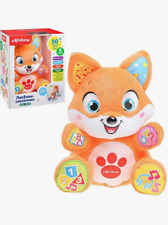 Alphabet, Children's Soft Educational Musical Toy Little Fox Storyteller Russian - BY