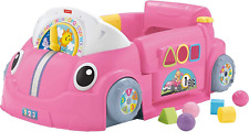 Fisher-Price Laugh & Learn Crawl Around Car Pink Interactive Play Center Toy - Burlingame - US