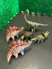 5 X COLLECTIBLE VINTAGE DINOSAURS - 2008 JAKKS DISCOVERY KIDS - SMART ANIMALS - BOLTON - GB