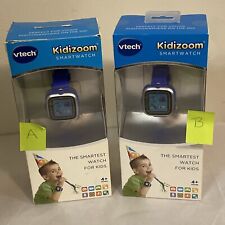 VTech KidiZoom Smart Watch Blue Model 80-155700 Rechargeable Kids New Watches - Orange City - US