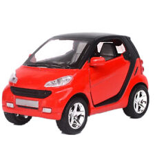 Red 1:32 Model Car Metal Diecast Toy Vehicle Kids Sound Light For Smart ForTwo - US