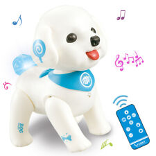 Remote Control Robot Dog Smart Voice Control Singing Walking Puppy Toy For Kids - US