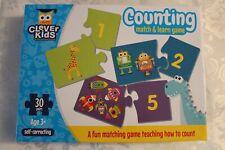 Clever Kids Counting Match & Learn Game - Matching Game - 30 Pairs - Edison - US