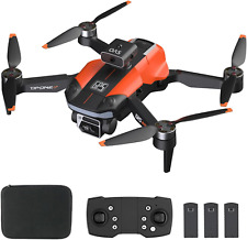 GPS Drone with 8K Dual Camera for Adults, 60 Mins Flight with 3 Batteries, Folda