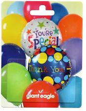 Giant Eagle Helium Balloons Gift Card With Hanger No $ Value Collectible