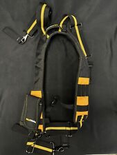 MELOTOUGH Tool Belt Suspenders Construction Work Suspenders Yellow