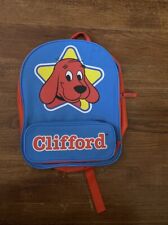 Vintage Clifford The Big Red Dog Backpack Kids Kohl’s Cares Bright Blue Red - Oil City - US