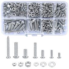 230 PCS Machine Screws With Nuts And Bolts And Washers Assortment Kit - Denver - US