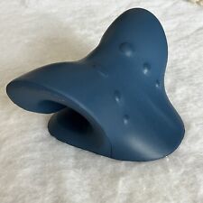 P. HEALTH NECK & SHOULDER RELAXER CHIROPRACTIC MEMORY FOAM PILLOW DARK BLUE - Lorton - US