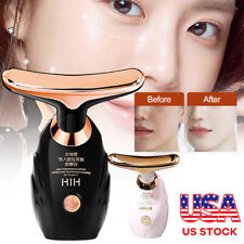 US Facial Skin Lifting Tightening Beauty Device Neck Firm Massager Anti Wrinkle