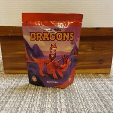 Wendy's Dragons Smart Links Fire Dragon Kid Meal Toy - Tuttle - US