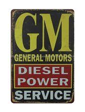 automotive Diesel Power Service metal tin sign home decor