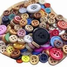 100Pcs Mixed Sizes Resin Button Sewing Decorative Supplies DIY Craft Accessories