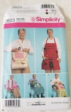 Simplicity 2623 Tote Apron Cape Wheelchair Accessories Sewing Pattern