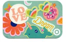 Target Love Dream Stickers Design Gift Card No $ Value Collectible #4580