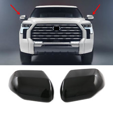 For Toyota Tundra 2022 2024 2024 Bright Black Side Mirrors Rearview Cover