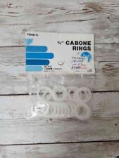 Boye 3/4 inch Cabone Rings 20 Piece #7540 Sewing Crafting Accessories