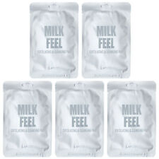 Milk Feel, Exfoliating & Cleansing Pad, 5 Pads, 0.24 oz (7 g) Each