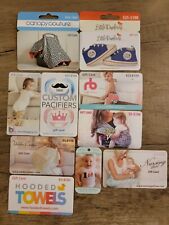 10 Baby gift cards ($450) nursing pregnancy kids newborn new mom leggings