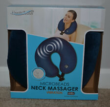 Health Touch Navy Blue Microbeads Neck Massager Vibration - Front Royal - US