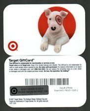 TARGET Bullseye ( 2007 ) Gift Card ( $0 ) V1