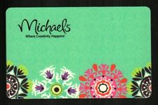 MICHAELS Colorful Flowers ( 2013 ) Gift Card ( $0 )