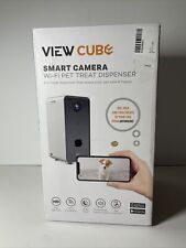 View Cube Smart Camera Wi-Fi Pet Treat Dispenser White/Black (PT0004) - Bridgeton - US