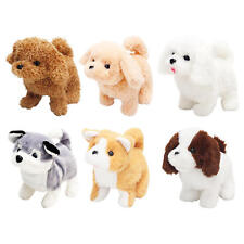 Cute Simulation Animal Children Plush Walking Puppy Robot Dog Plush Toys - Dayton - US