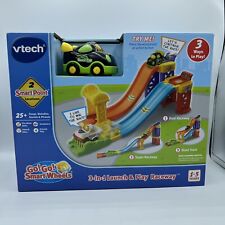 One VTech Go! Go! Smart Wheels 3-in-1 Launch & Play Raceway Developmental Toy A1 - Gilbert - US