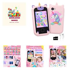 Kids Smart Phone for Girls Unicorns Gifts for Girls Toys 8-10 Years Old Phone... - Katy - US