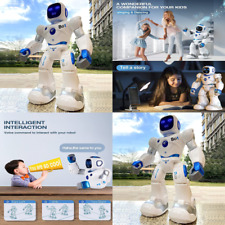 Kids LARGE Smart Interactive Intelligent RC Robot Programmable Voice App Control - Chicago - US