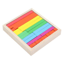 Colorful Wooden Counting Sticks For Smart Kids Learning Math Activities FER - US