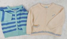 Baby Girl Clothes. Size 6-12 Months. 2 Spring/Summer Sweaters.