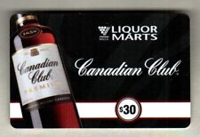 LIQUOR MARTS ( Canada ) Canadian Club 2012 Gift Card ( $0 - NO VALUE )