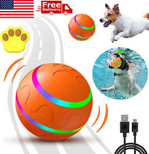 Electronic Smart Dog Toy Ball Interactive Pet Automatic Moving Ball Gift - Houston - US